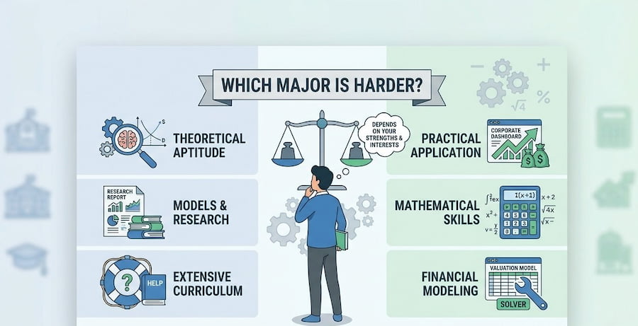 Which Major Is Harder Degree in Finance or Economics