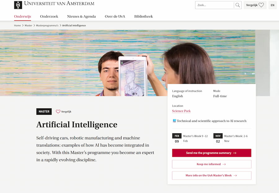 University of Amsterdam, Netherlands