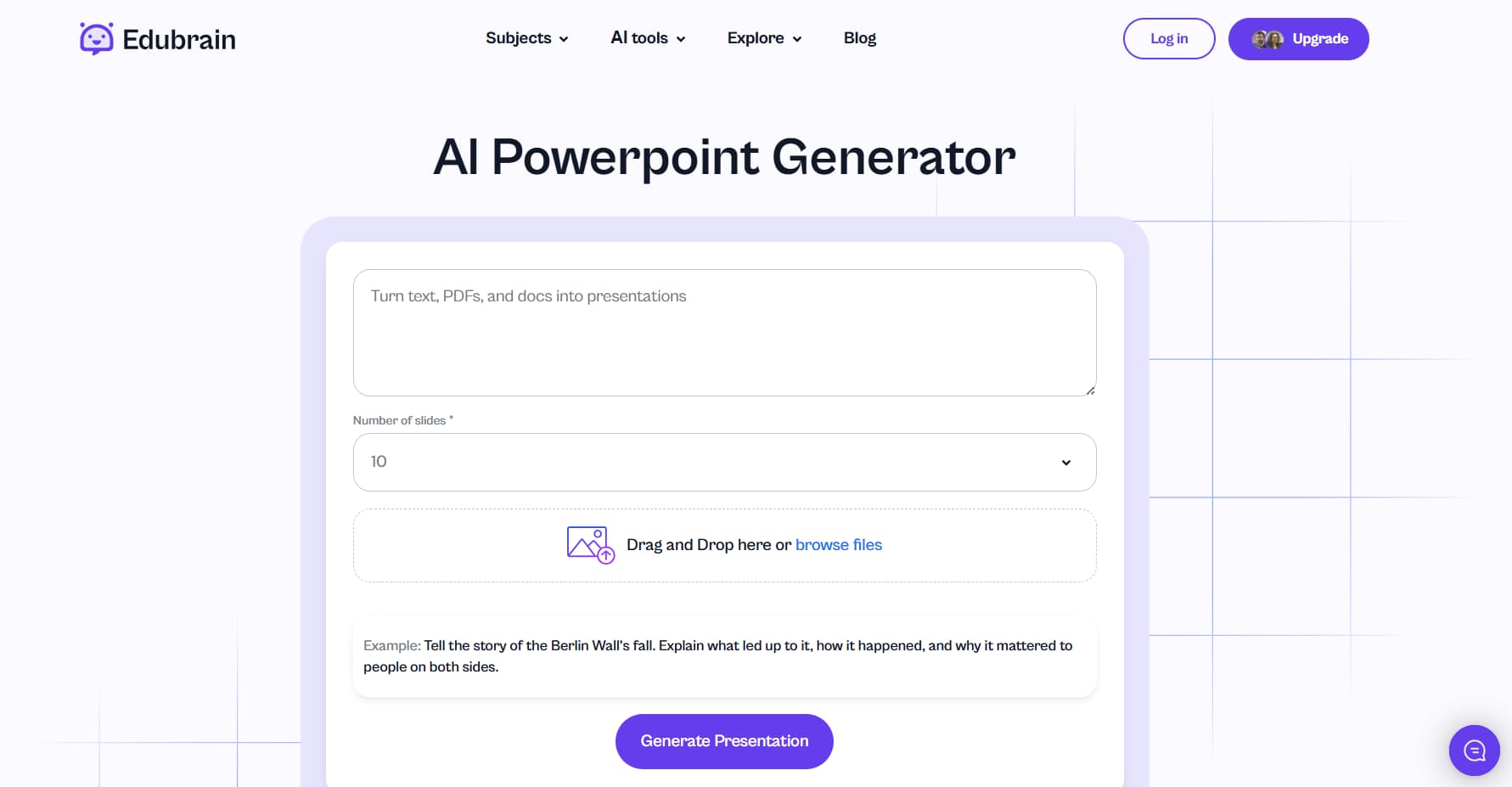 ai powered presentation maker