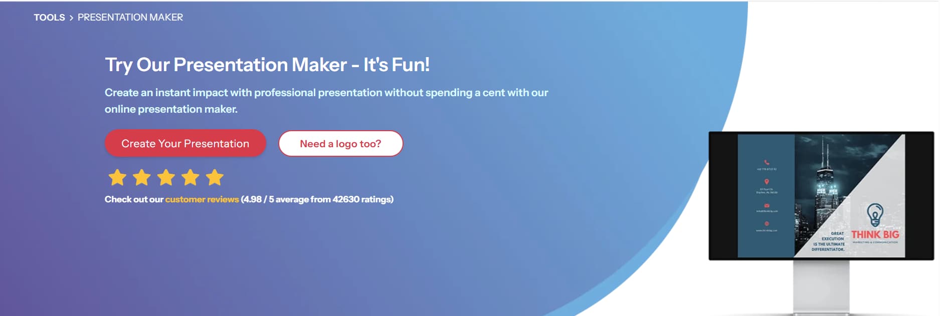 designhill presentation maker