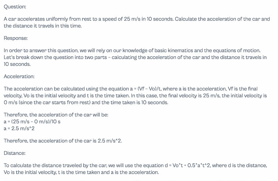 Physics Questions EduBrain AI Solve