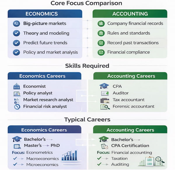 Accounting vs Economics