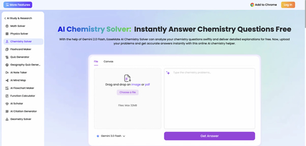 EaseMate-AI-Chemistry-Solver