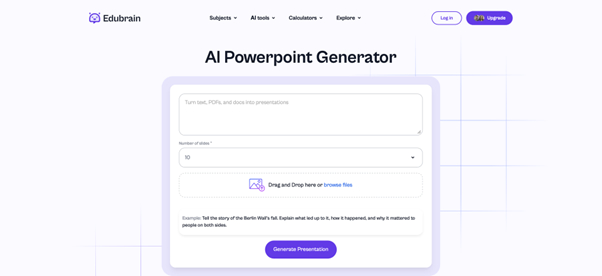 EduBrain-AI-Presentation-Generator