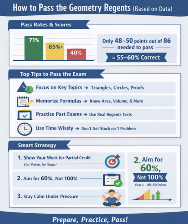 How to Pass the Geometry Regents Exam