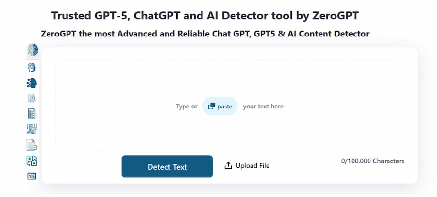 ZeroGPT AI Detector